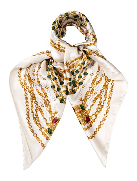 chanel pearl scarf|Chanel scarf for women.